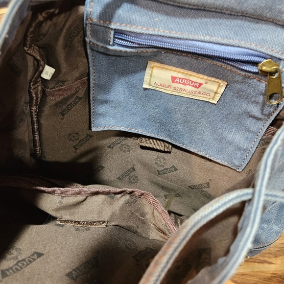 AUGUR STRAUSS & CO JANS CANVAS Straps VTG  BACKPACK Straps - Picture 9 of 9